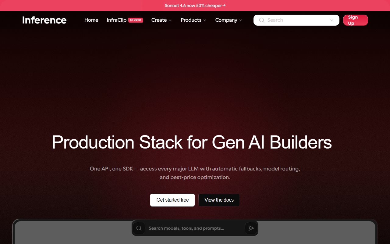 InferenceSaver — AI Platform & Billing